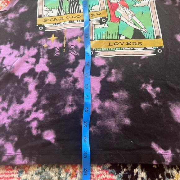 Disney hot topic tie dye tank top nightmare before Christmas womens XL - Picture 5 of 5
